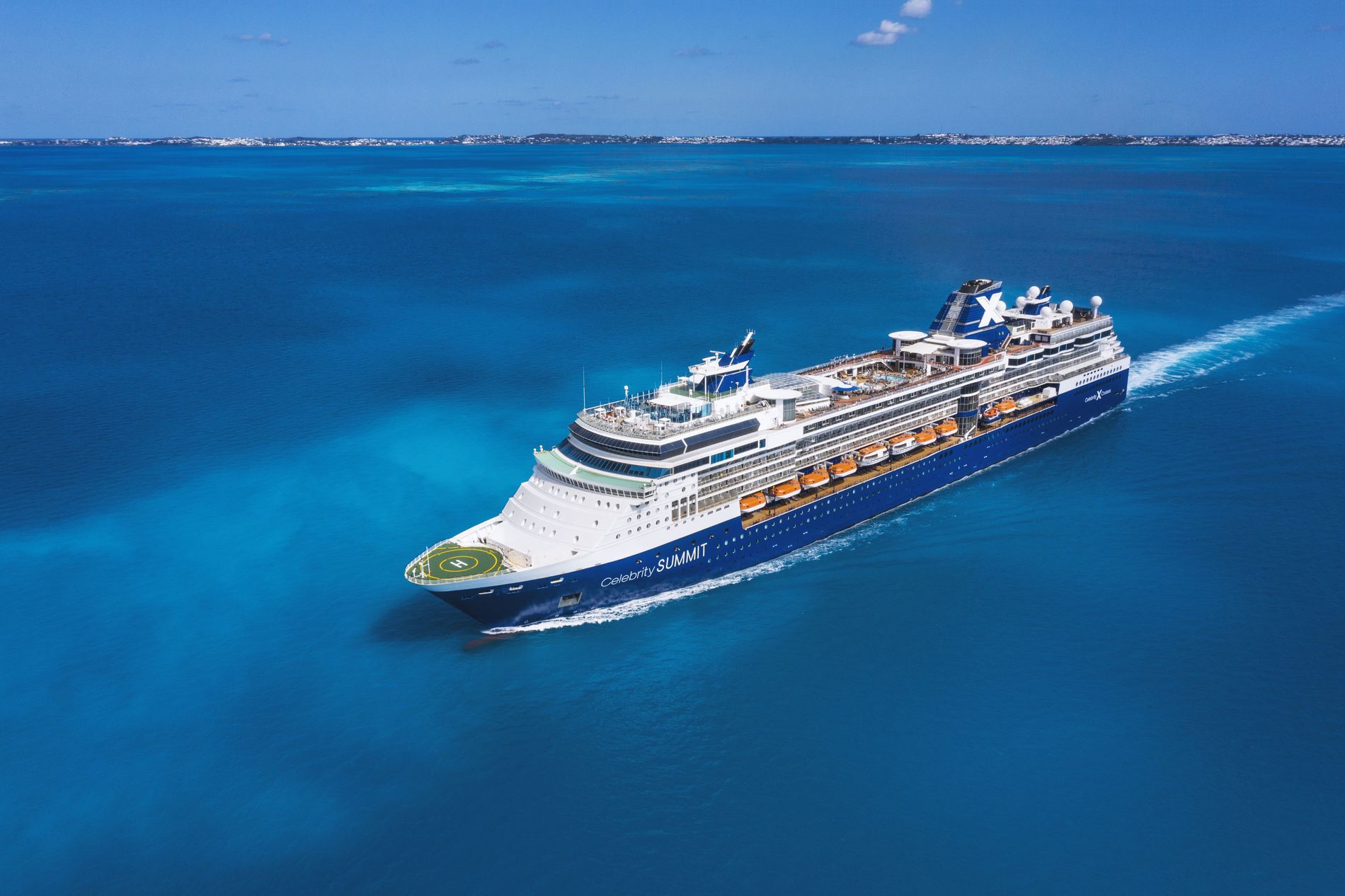 A photo of the Celebrity Summit cruise ship